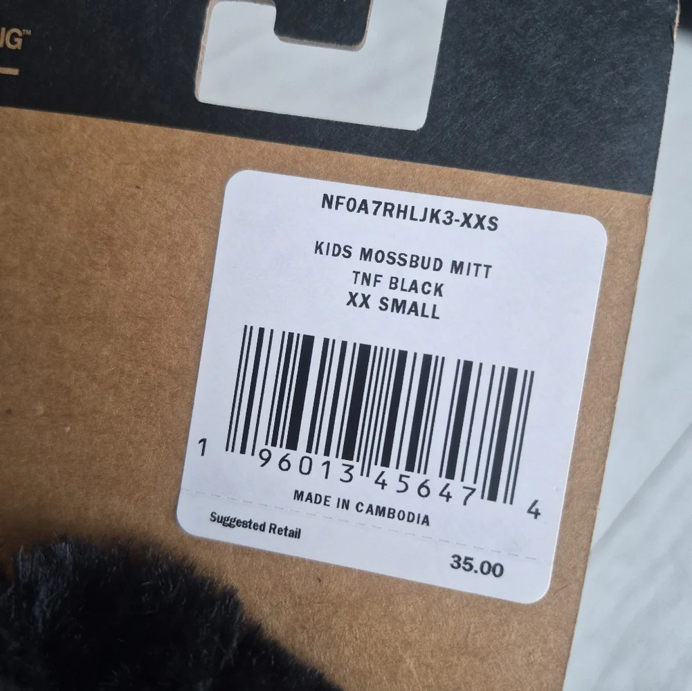 THE NORTH FACE NEW Kids Mossbud Mittens